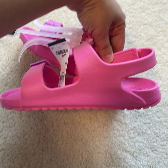 OSH KOSH B'GOSH Girls Sz 1Y NWT Pink Casual Play Sandal - Picture 10 of 11